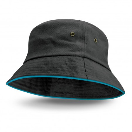Bondi Bucket Hat - Coloured Sandwich Trim Promotional Products